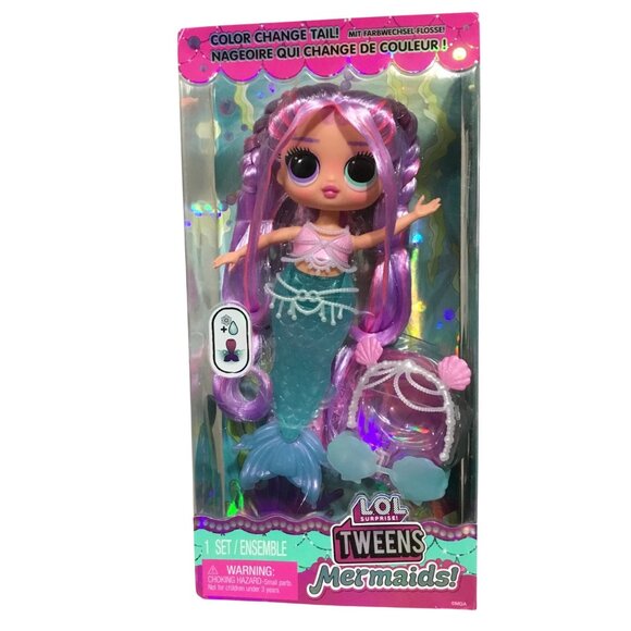 LOL Surprise Tweens Mermaid Lana Marine Doll With Color Change Tail - Picture 1 of 3